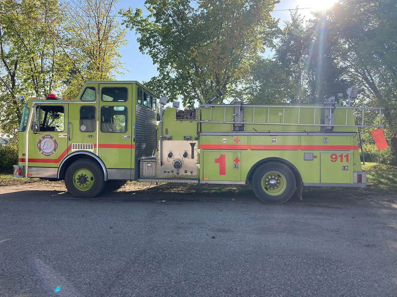Theodore fire truck, 2025